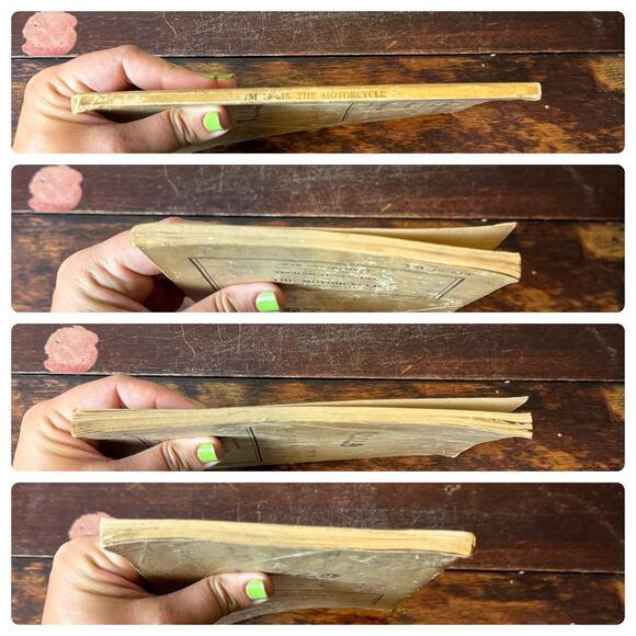 1942 TM 10-515 Motorcyle US Military Manual Harley‎ Davidson Indian motorcycle - Picture 13 of 13